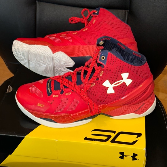 Under Armour Curry 2 “Field General” Men’s Sz 10.5 US W original Box - Picture 2 of 9